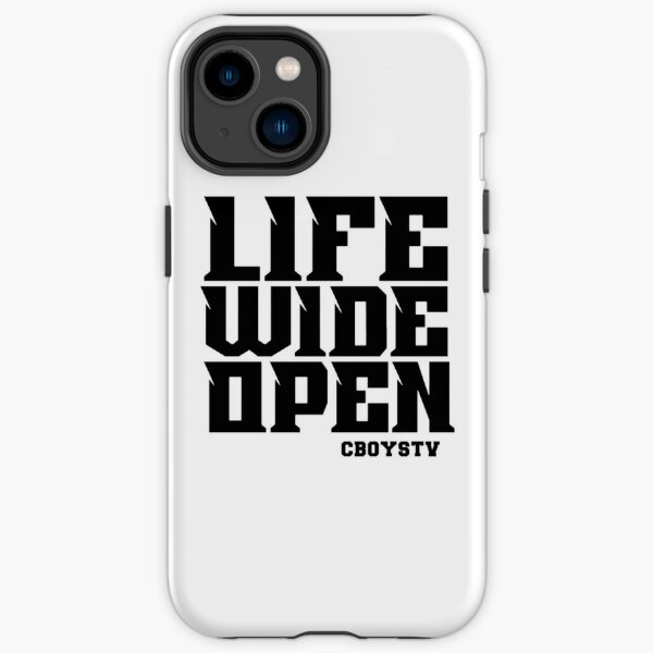 Cboystv Merch Life Wide Open iPhone Tough Case RB1208 product Offical cboystv Merch