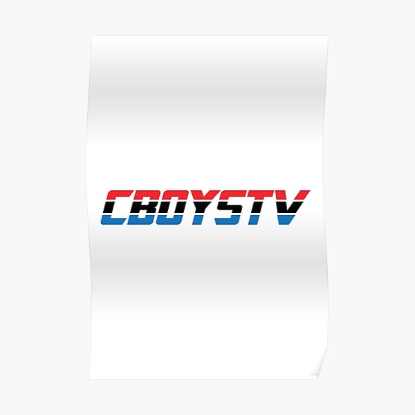 Cboystv Merch Cboystv Logo Poster RB1208 product Offical cboystv Merch