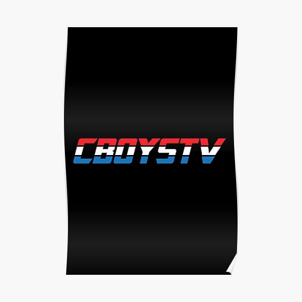 Cboystv Merch Cboystv Logo Poster RB1208 product Offical cboystv Merch