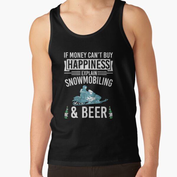 funny snowmobile beer sled racing novelty Tank Top RB1208 product Offical cboystv Merch