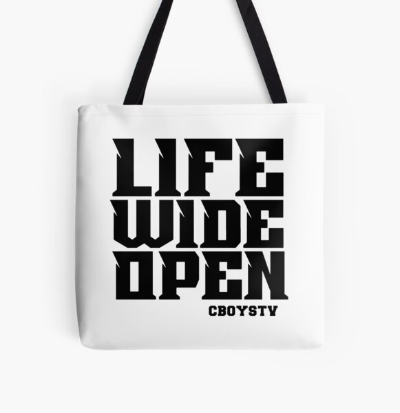 Cboystv Merch Life Wide Open All Over Print Tote Bag RB1208 product Offical cboystv Merch